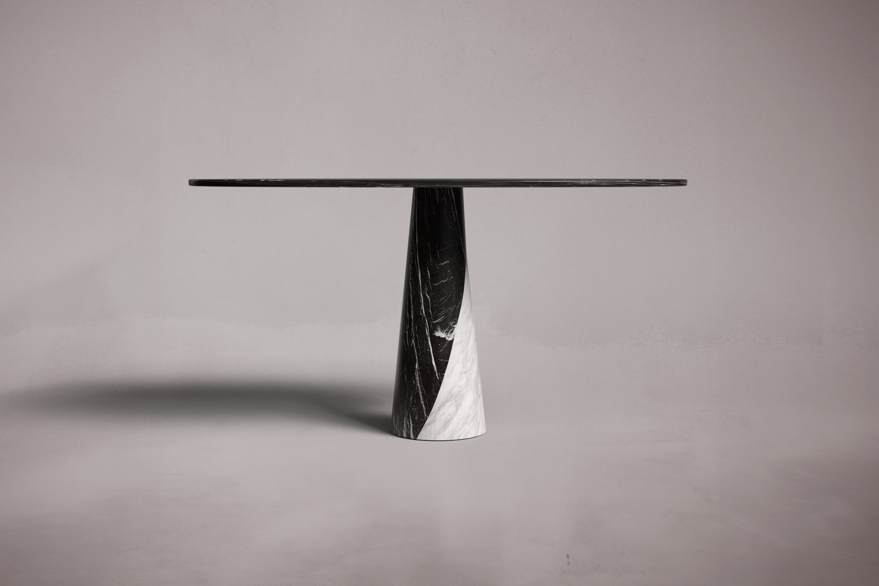 Yang Alexander Black Marble Dining Table