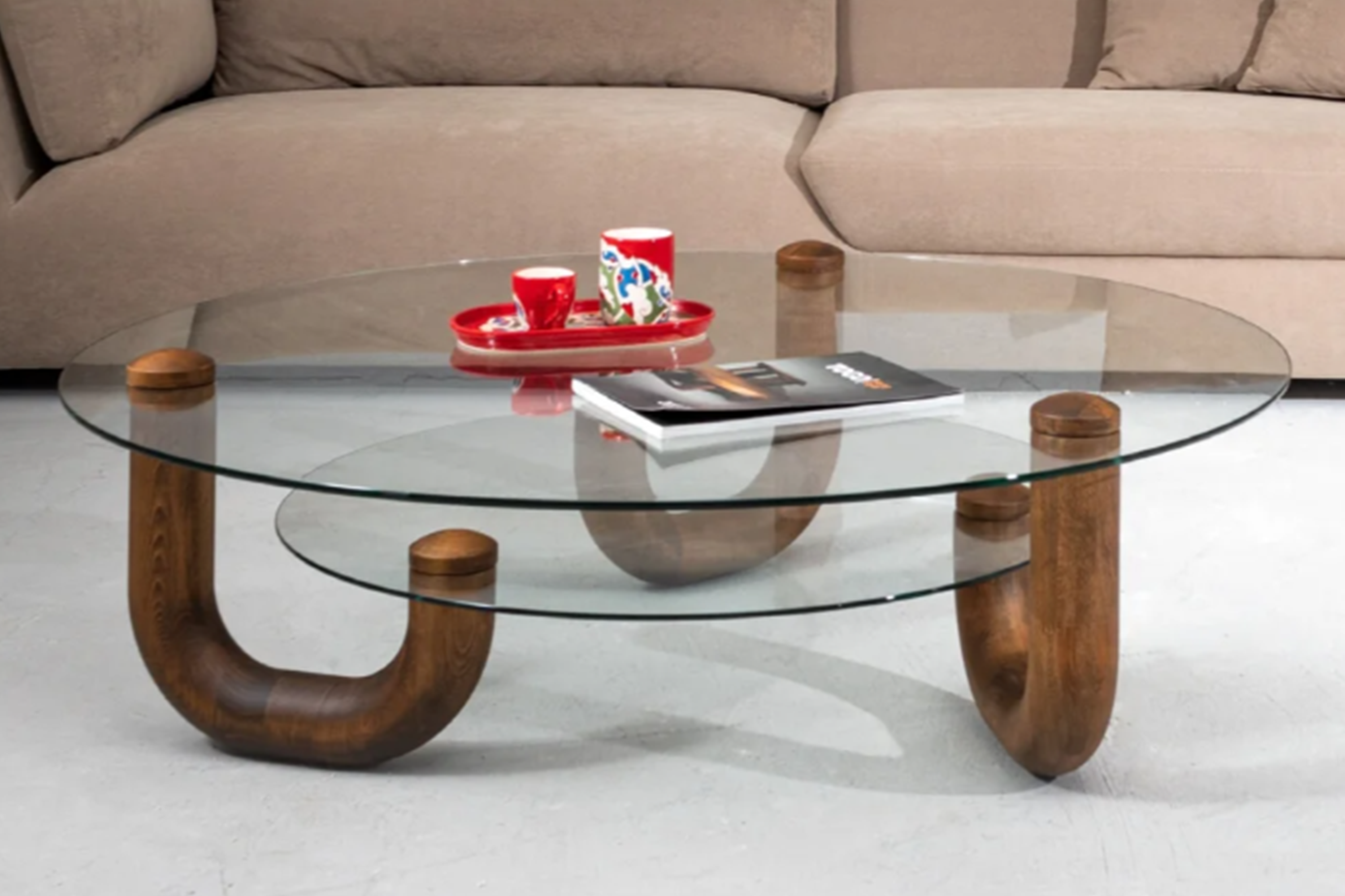 Beech Wood Coffee Table