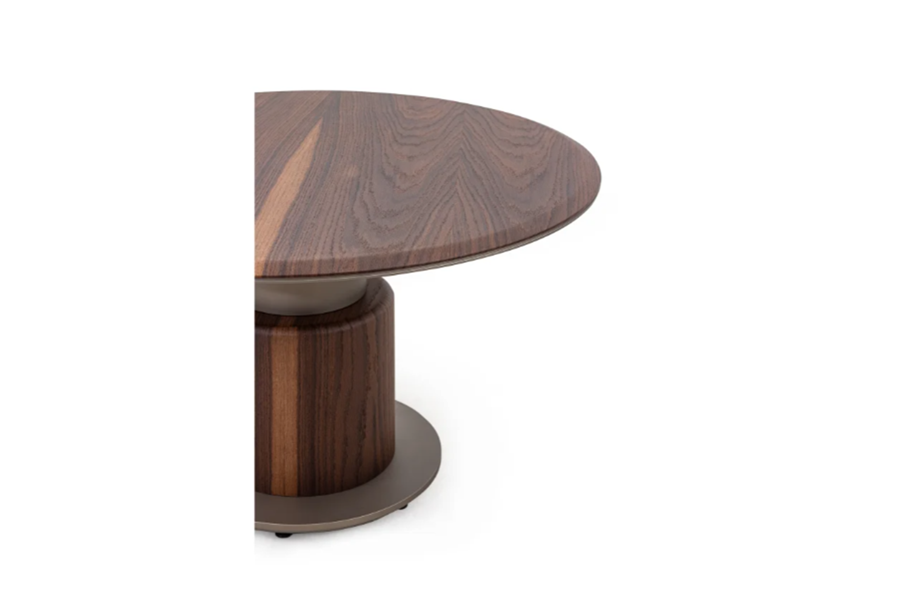 Round Wooden Table