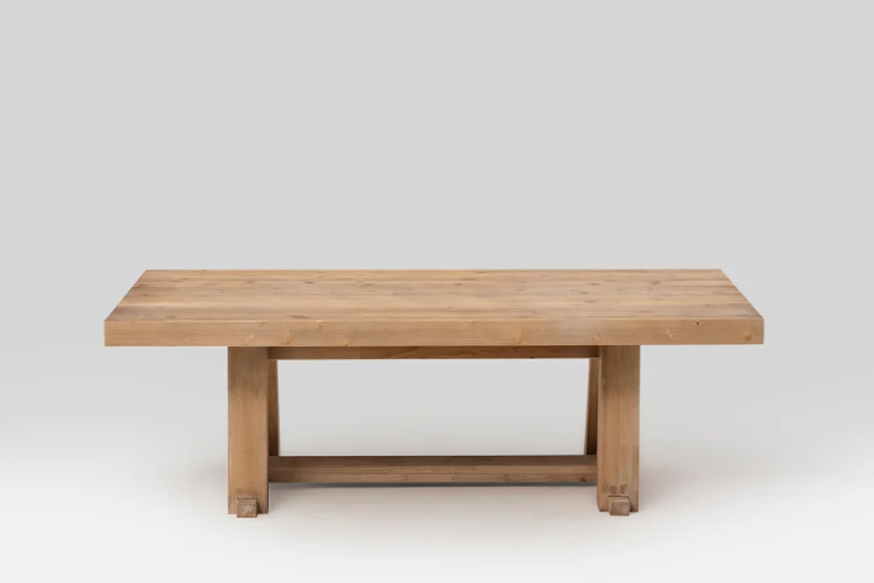 Solid Spruce Wood Coffee Table