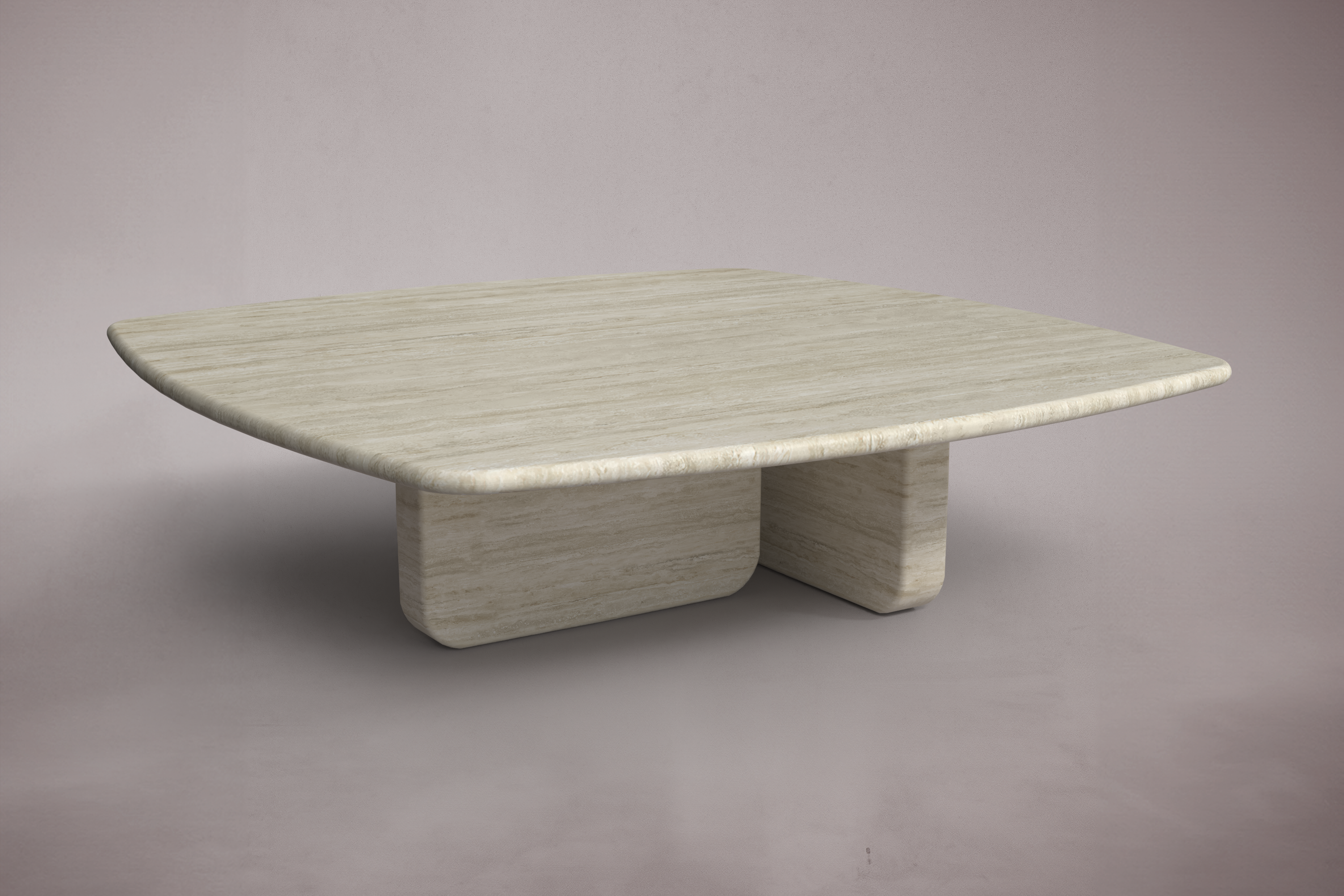 Liya Travertine Coffee Table