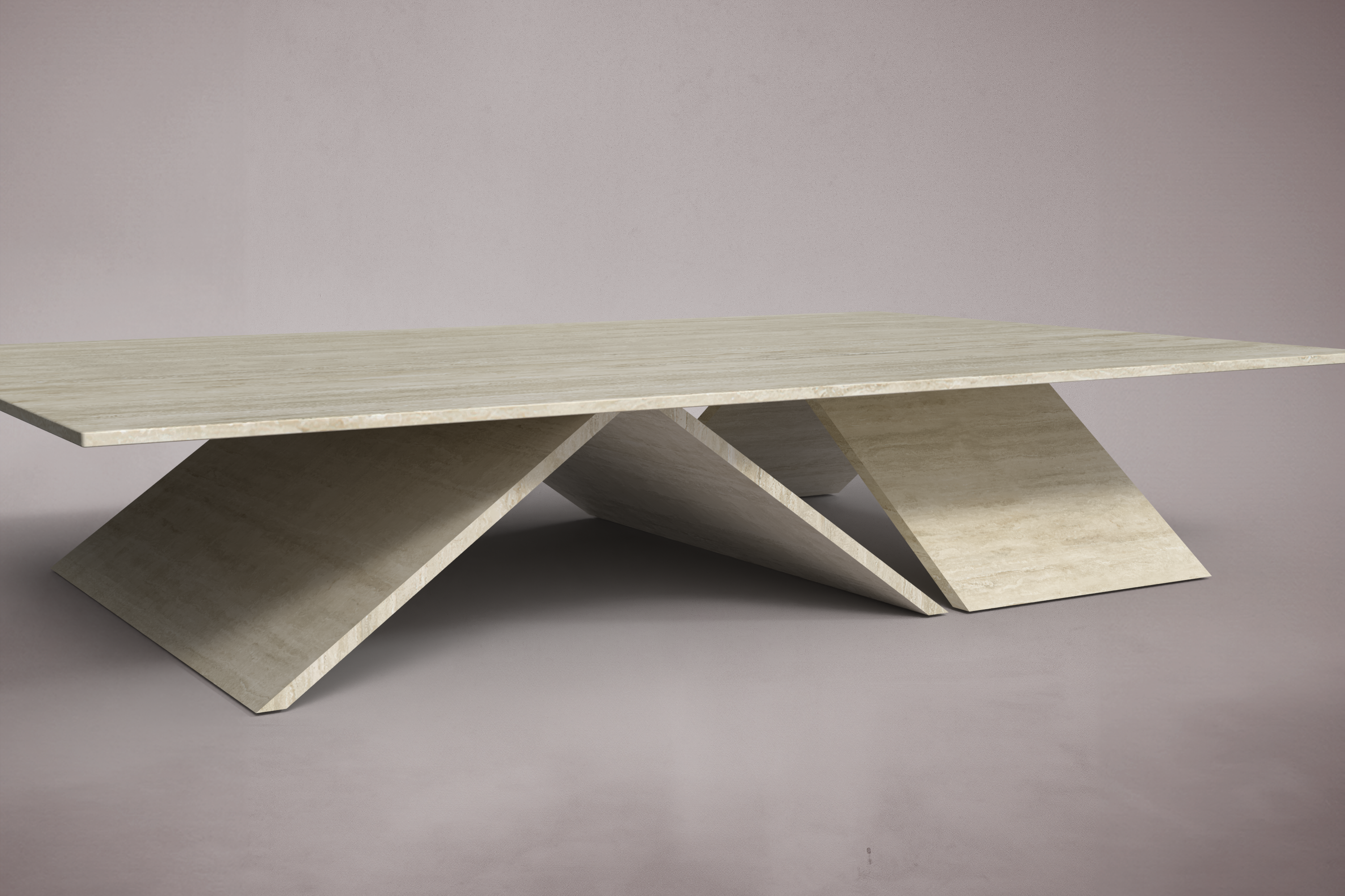 Nova Travertine Coffee Table