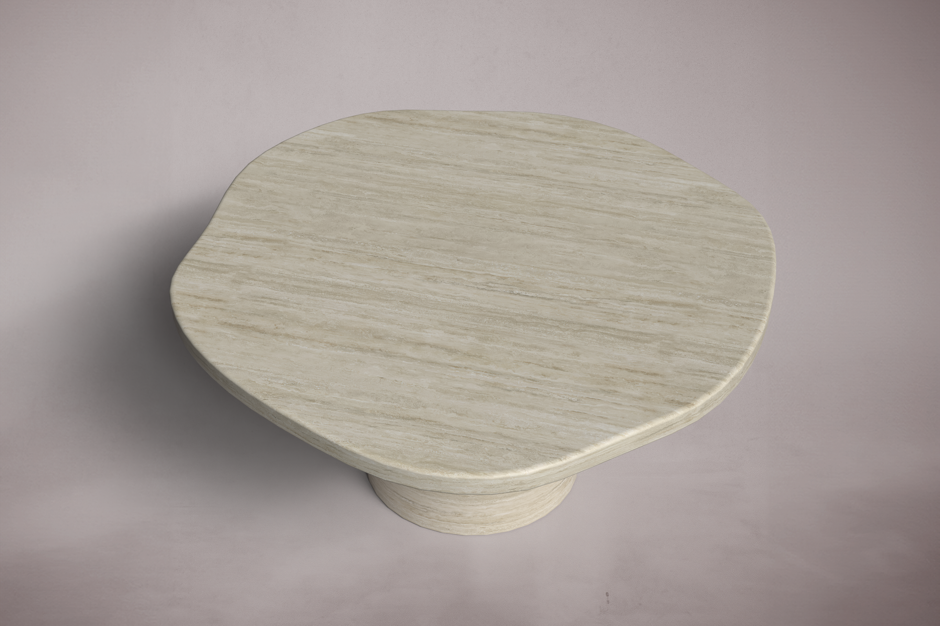 Viola Travertine Coffee Table