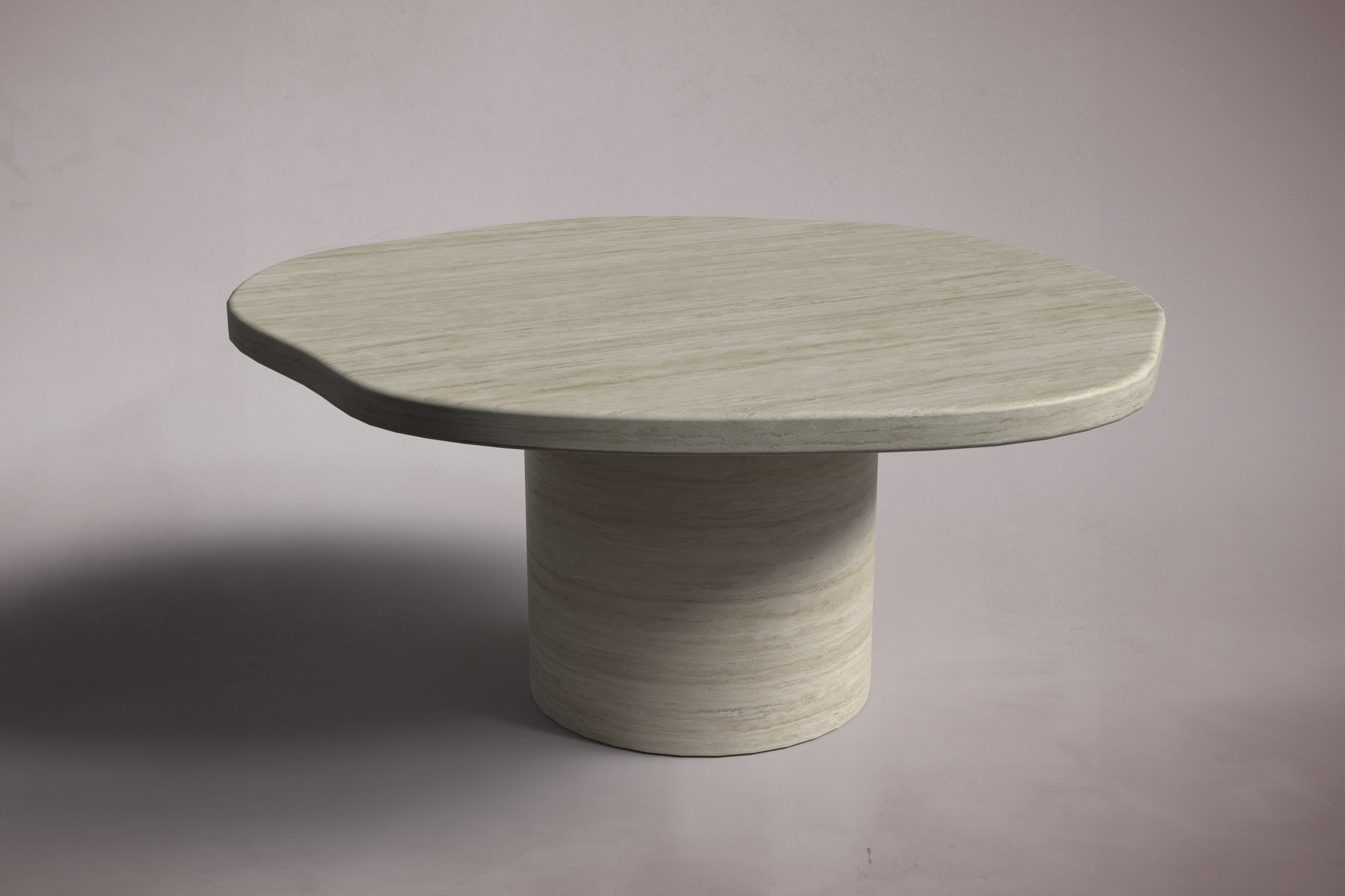 Viola Travertine Coffee Table