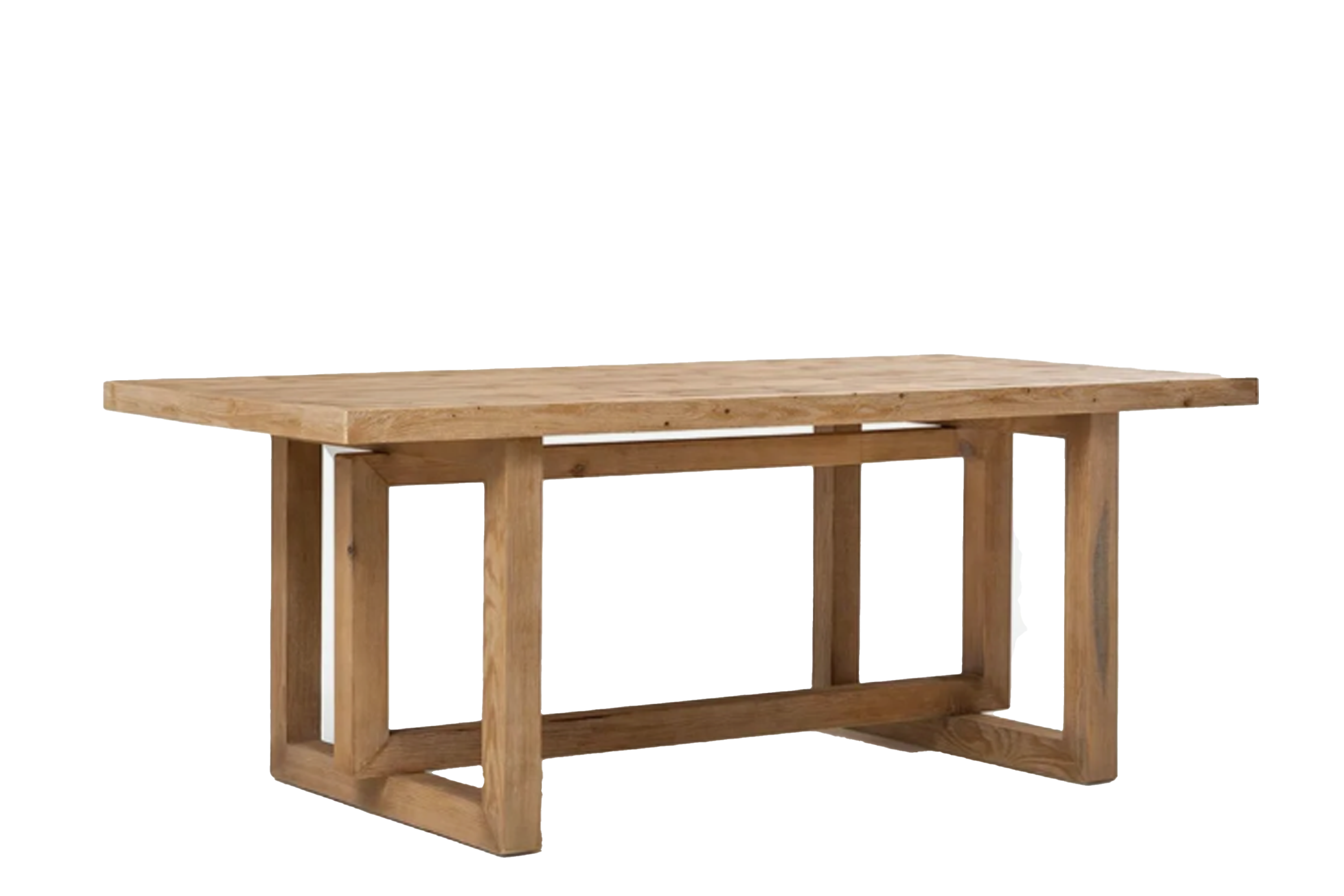 Solid Spruce Wood Dining Table