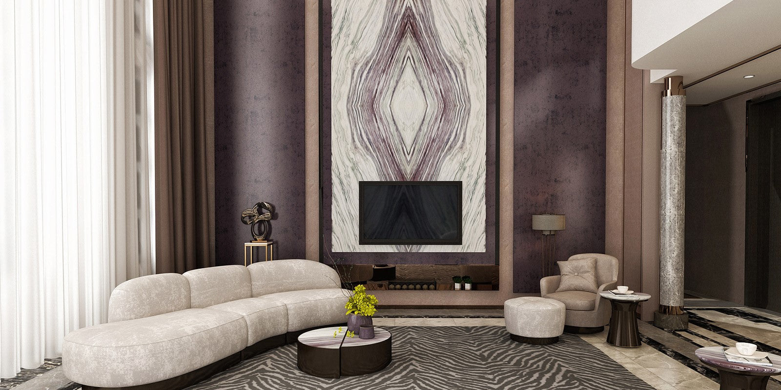 Calacatta Fantastico Viola Marble