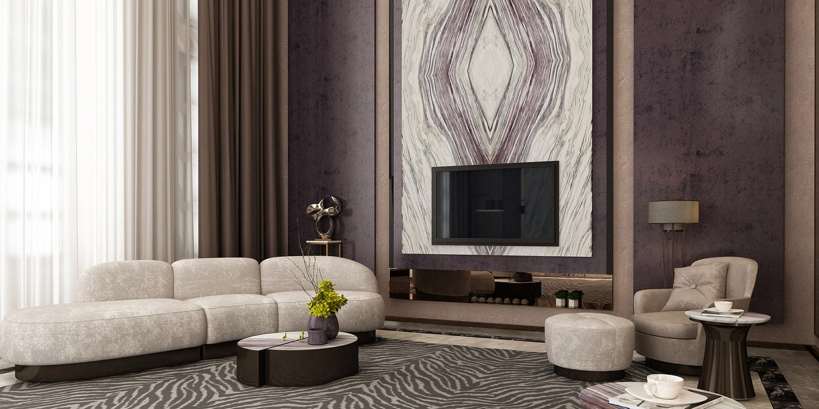 Calacatta Fantastico Viola Marble