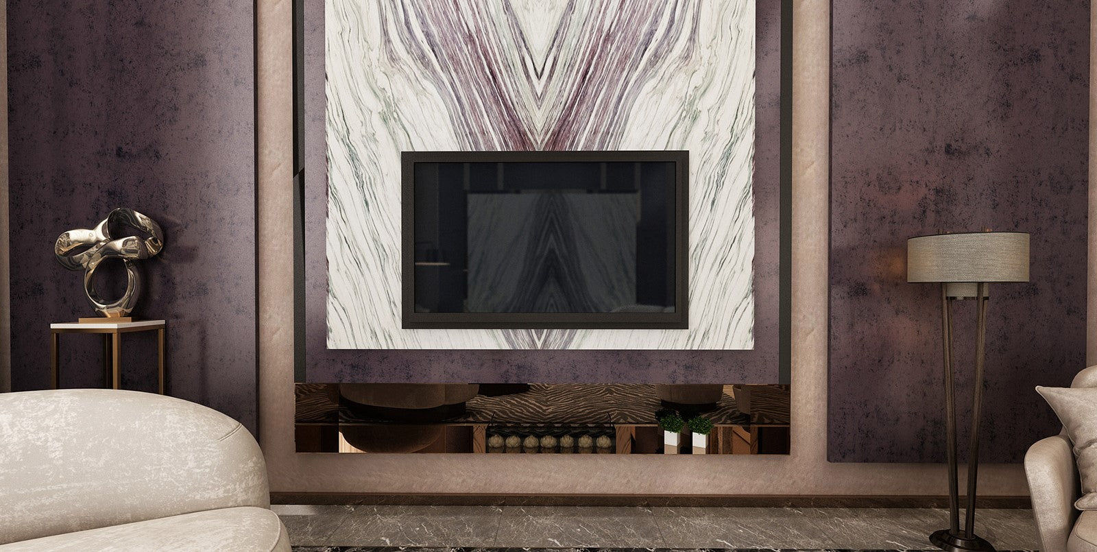 Calacatta Fantastico Viola Marble