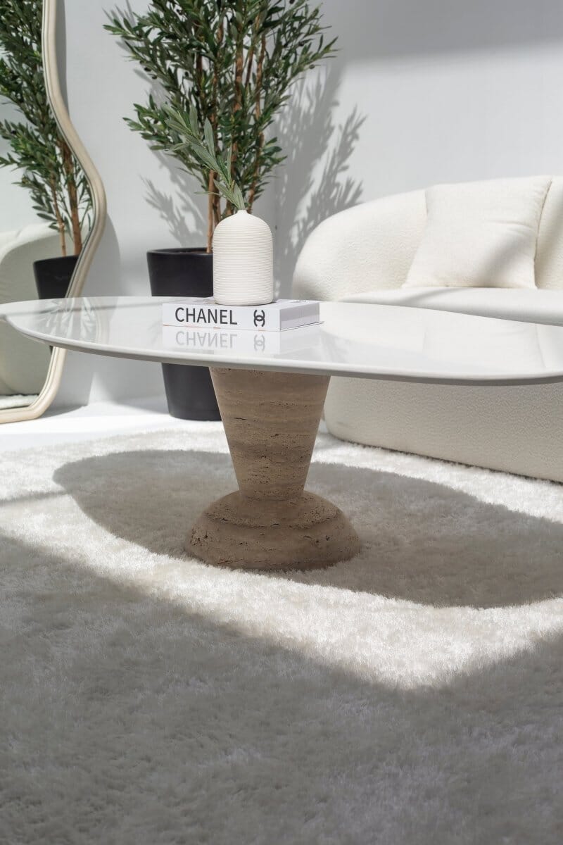 Linda Quartz Coffee Table