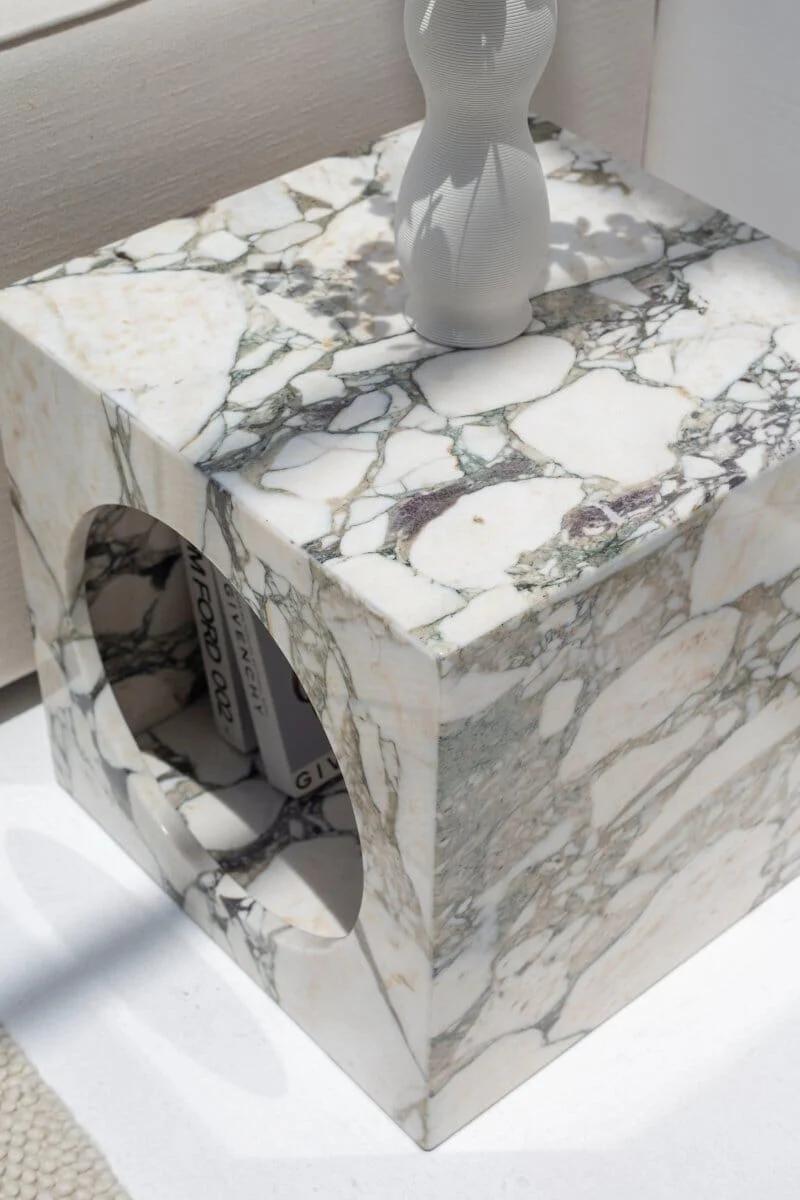 Pietra Marble Side Table